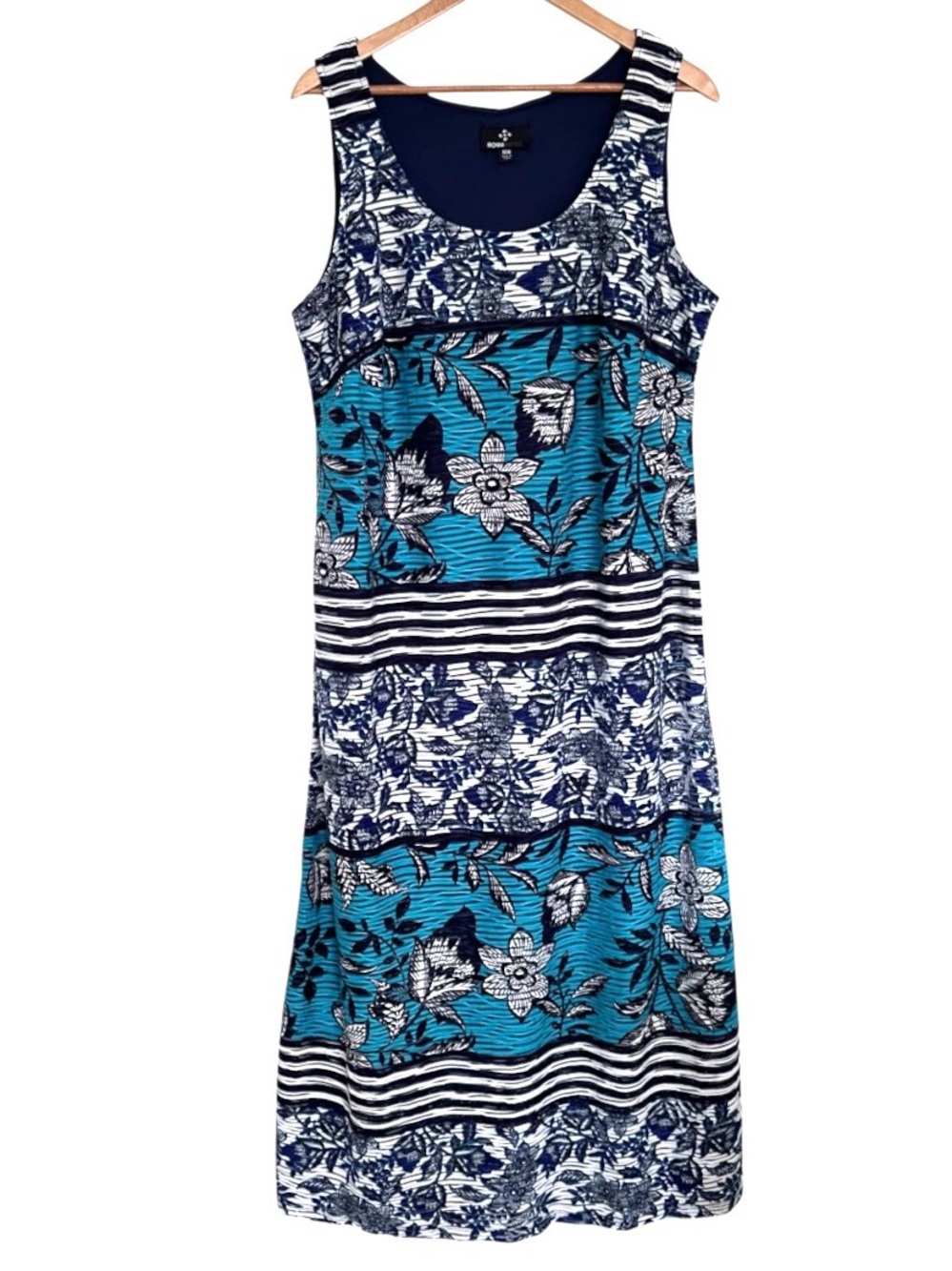 Ronni Nicole Plus Dress Women’s Size 16W Floral Sleeveless Pullover